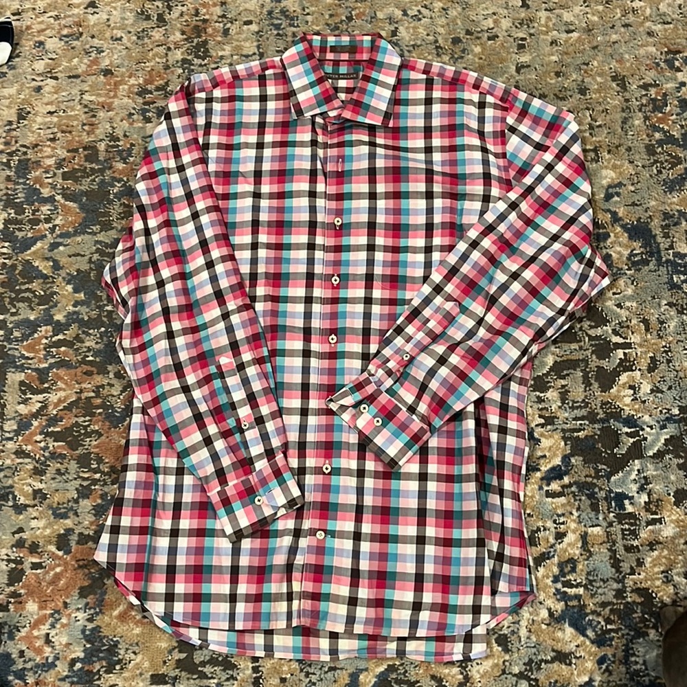 Peter Millar Colored Button Down - image 1